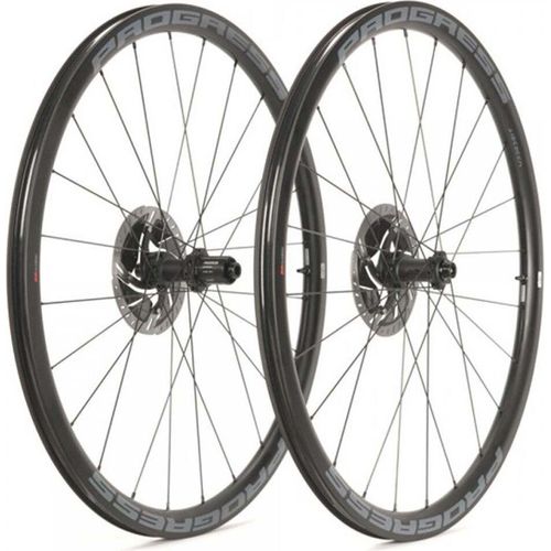 Progress Airspeed 33 Disc Rennrad Laufradsatz Silber 12 x 100 / 12 x 142 mm / Sram XDR Silber 12 x 100 / 12 x 142 mm