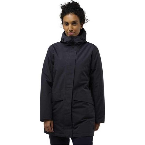 Jack Wolfskin Tempelhof Mantel Schwarz M Frau Schwarz M