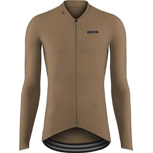 Etxeondo Alde Thermo Langarm-trikot Braun S Mann Braun S