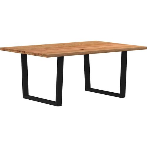 Möbel 2025 Esstisch 180x120x74 cm Massivholz Eiche Rechteckig Küchentisch Esszimmertisch DE5059394