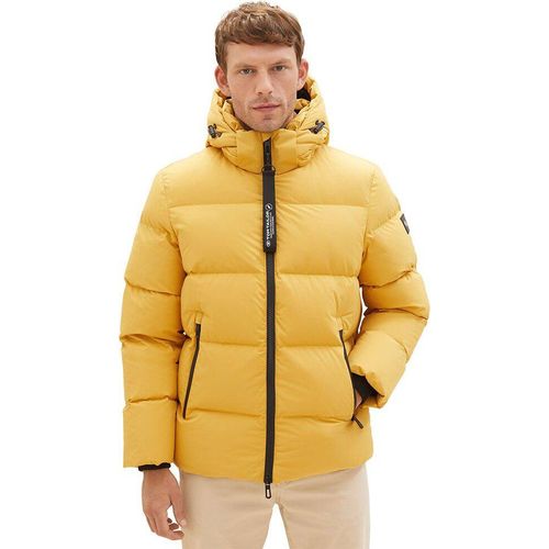 Tom Tailor 1037350 Recycled Down Puffer Jacke Gelb S Mann Gelb S