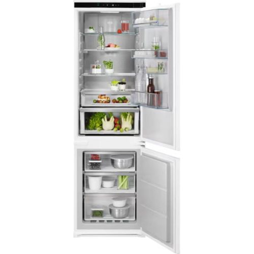 AEG - NSC8M183DS - Einbau-Kühl-Gefrierkombination - NoFrost - Schlepptür-Technik
