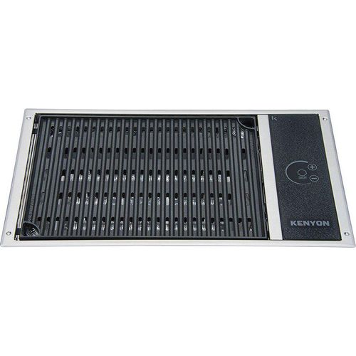 Kenyon Elektrischer Grill Ohne Deckel 230v Silber Silber One Size