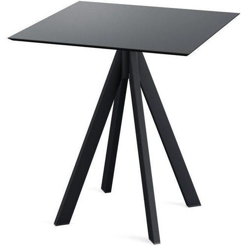 Tisch Infinity Stahl HPL Schwarz 70 x 70 x 73,2 cm
