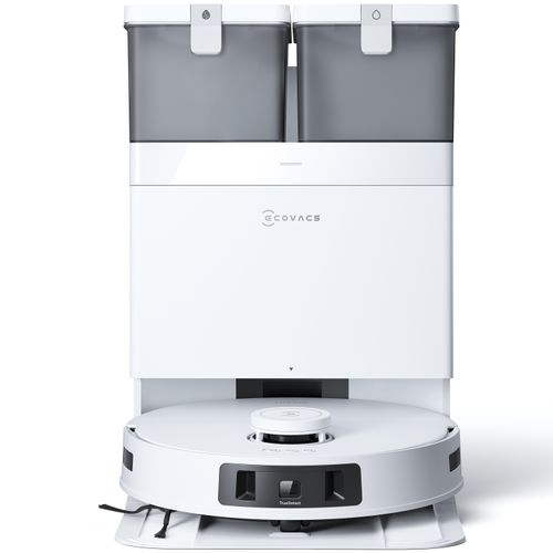ECOVACS Saug- und Wischroboter DEEBOT T30C Pro Omni Roboterstaubsauger, Saugroboter mit Wischfunktion, Staubsauger Roboter mit 12800Pa Saugkraft Weiß