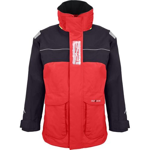 Herren Bergen II Offshore Segeljacke, Rot, XL