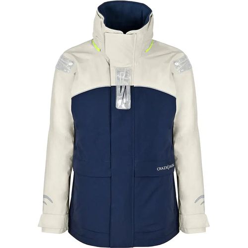 Damen Bergen II Offshore Segeljacke, Silber / Navy, M
