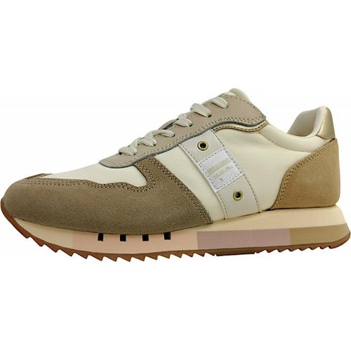 Blauer USA Melrose 02 Damenschuhe Schnürschuhe Beige Freizeit, Schuhgröße:41 EU