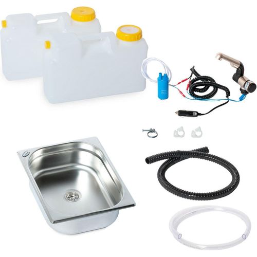 12 Volt Reiseküche Technikset Spülbecken Campingküche Wohnwagen Wohnmobil Camper