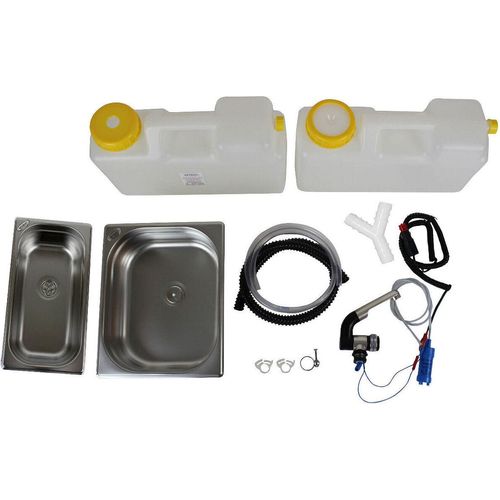 12V Miniküche Verkaufsstand Bausatz Spüle 325x265x100x 325x176x100 Doppelbecken