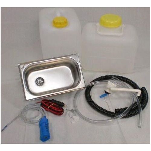 12V Miniküche 325x176x150mm Campingküche Küchenblock Bausatz Spülbecken Novo Wei