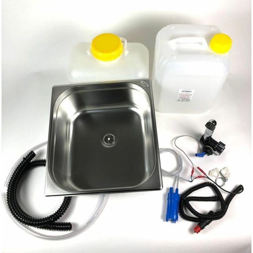 12V Wasseranlage Miniküche 354x325x150mm Campingküche Küchenblock Bausatz London