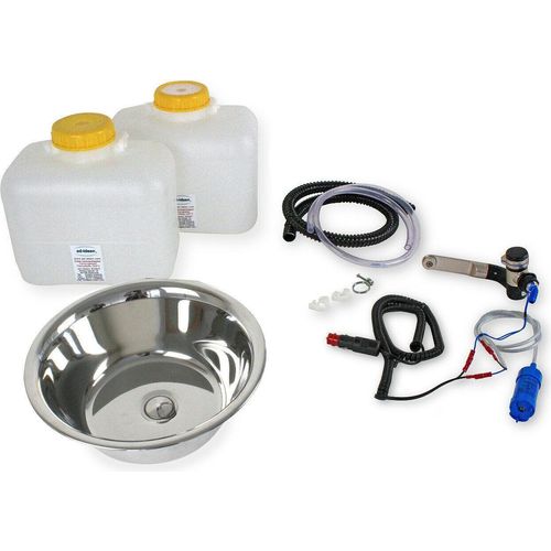 Miniküche Campingküche Technik Set Küchenblock Bausatz 240mm Wohnmobil T4 T5 T6