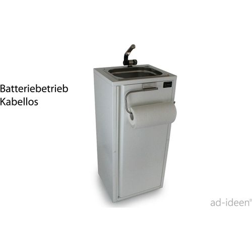 Mobiles Handwaschbecken Spüle Batteriebetrieb Marktstand Imbiss Autark NEU