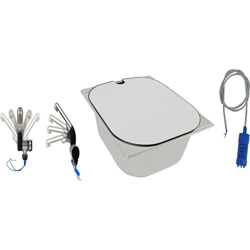 Waschbecken Spülbecken 325x265x100 + Wasserhahn + Pumpe + Abdeckung Camping T4/5