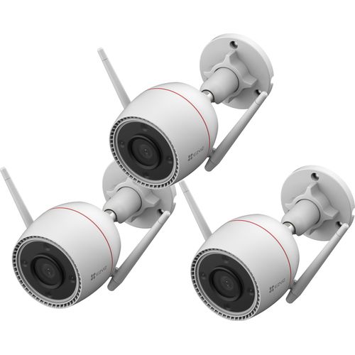 EZVIZ H3C 3MP WLAN Smart Home Kamera, 3er-Set