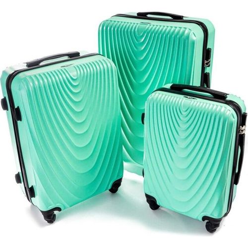 Reisekoffer 663, Farbe: minzes Set