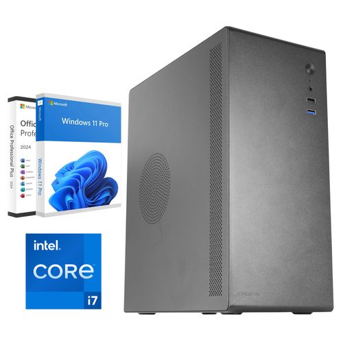 Office Büro Pc Intel i7 | 8Gb Ram | 512GB SSD | Office 2024 | Windows 11