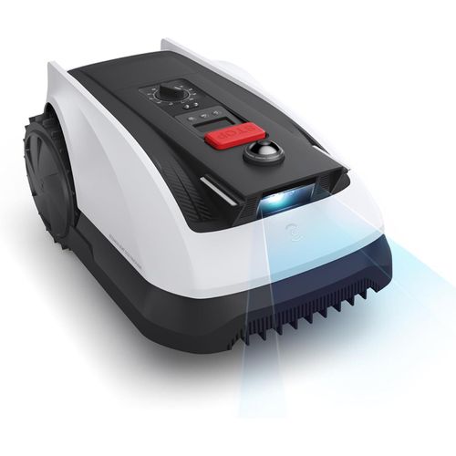 ECOVACS Mähroboter Goat O500 Panorama ohne Begrenzungskabel, 500 m², Auto-Kartierung Rasenmäher Roboter, LiDAR-unterstützte visuelle Navigation