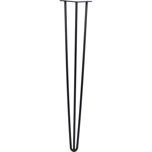 4Stk/Satz 28Zoll/30Zoll Hairpin Metall Möbel Tischbeine solide Eisen Laptop Schreibtisch (30Zoll)