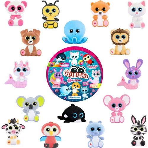 Blue Ocean Glubschis Sammelfiguren Muschel Serie 4 - Glubschi Figur - Alle 16 Figuren