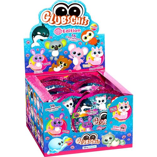 Blue Ocean Glubschis Sammelfiguren Muschel Serie 4 - Glubschi Figur - 1 Display (20 Tüten)