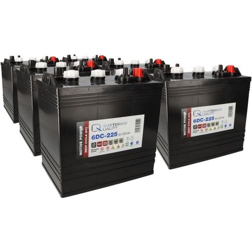 Batterie-Satz 36V 225Ah passend für Golfcar Golf Cart Elektro-Fahrzeug