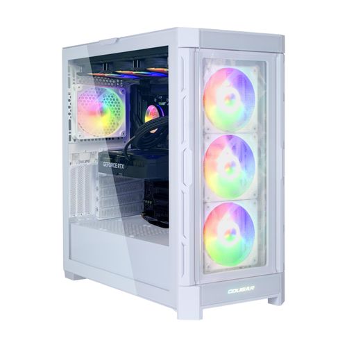 COUGAR Gaming-PC DUOFACE PRO WT 7467 Ryzen 7 9700X Wasserkühlung 32GB DDR5 RAM 1TB SSD RTX 5070 Windows 11