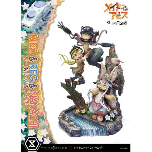 Abyss Statue Riko, Reg & Manachi 27 cm