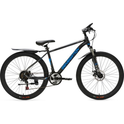 Generation GT600 Mountainbike 26 Zoll - Blau - Schutzbleche