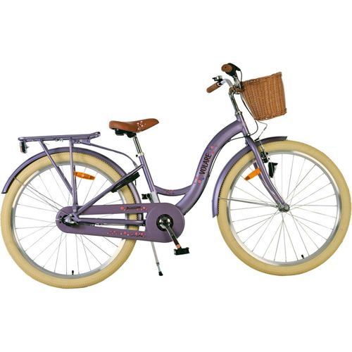 VOLARE Jugendfahrrad Blossom 3- Gang 26 Zoll, lila