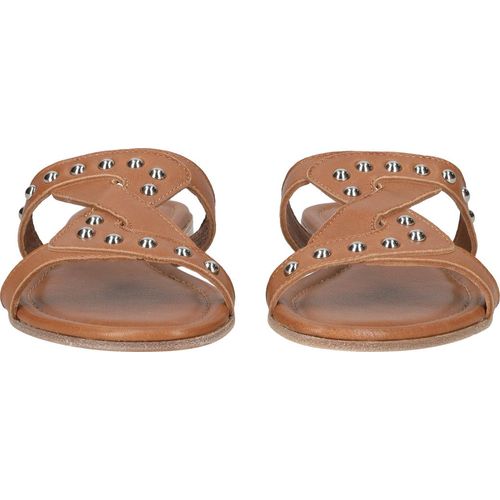 Donna Carolina Sandalette PERSIA DUAL PILL, Glattleder, Braun, Damen