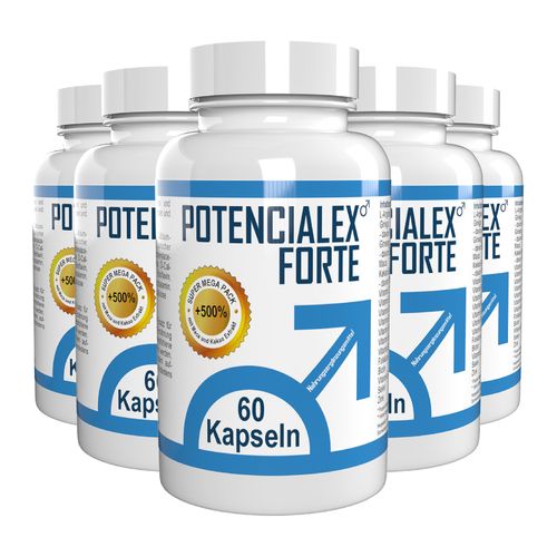 Potencialex Forte - 300 Kapseln (5x60 Kapseln), 5er Pack