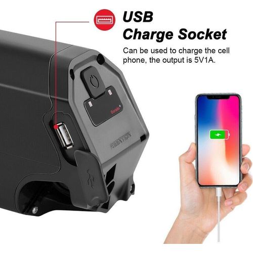 LionTec Fahrrad Batterie 48 V - 13 Ah Rahmen Akku (NCM)