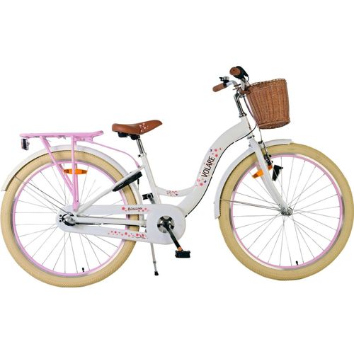 VOLARE Jugendfahrrad Blossom 3- Gang 26 Zoll, weiß
