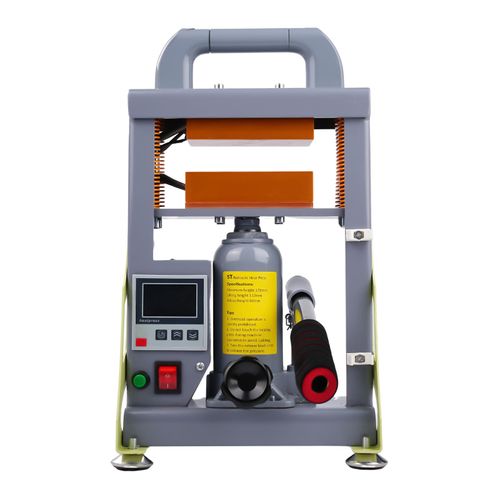 5-Tonnen Rosin Presse: 300W, Mit intelligenter digitaler Steuerung, Dual-Heizplatten (7.5 x 12.5 cm/2.95 x 4.92in)