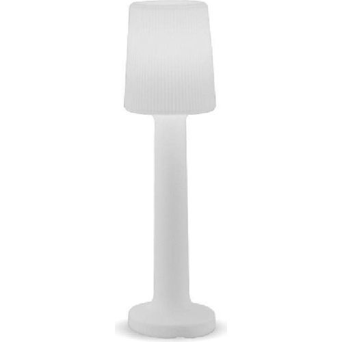 Stehlampe Outdoor 110 cm Akku Fernbedienung Farbwechsel RGBW Dimmer IP65 robust Außenleuchte Stehleuchte
