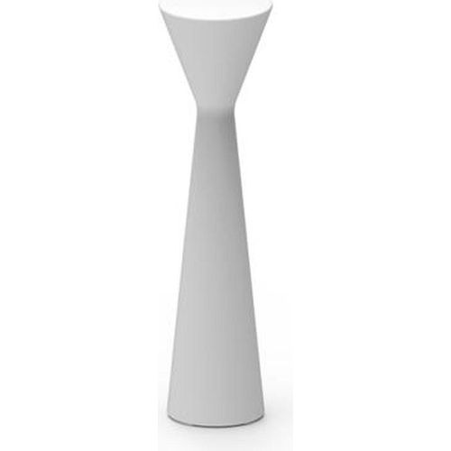 Akku Außenlampe LED Dimmer Farbwechsel RGBW 170 cm hoch IP65 kabellos Säulen-Design Stehleuchte außen Gartenleuchte Dekolampe