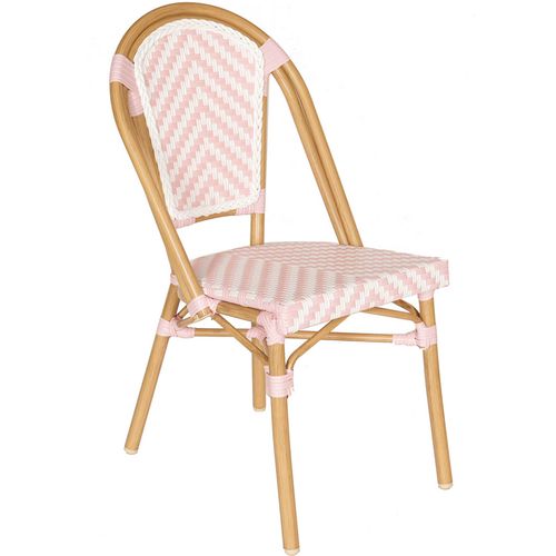 Gartenstuhl aus Aluminium und Polyrattan - Oviala Auteuil