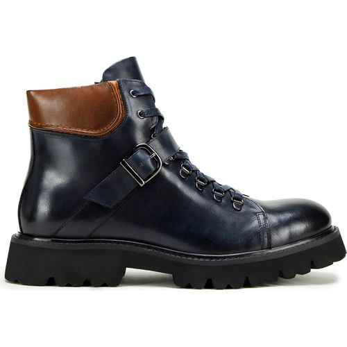 Wittchen Herren Lederstiefel braun mit Schnalle I WITTCHEN