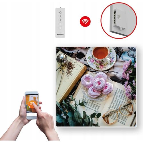 Termofol TF-SWT Infrarot Wandheizung - Wandheizung Elektrisch - Dessert - 350W - 60x60 cm