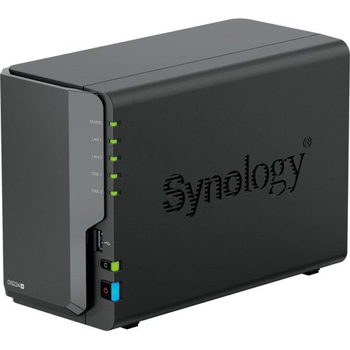 Synology DiskStation DS224+ NAS 2 Fach 36 TB Intel Celeron - Netzwerkspeicher