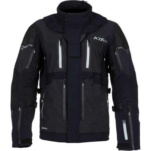 Klim Adventure Rally Gore-Tex Enduro Motorrad Textiljacke, schwarz, L