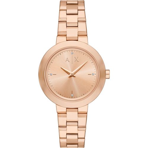 Armani Exchange AX5177 Uhr Damenuhr Edelstahl rose