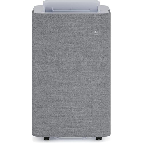 Klarstein AireLux Mobile Klimaanlage – 14.000 BTU, Für Räume bis 30 m², App & Sprachsteuerung, 4-in-1 Kühlung, Entfeuchter, Ventilator & Schlafmodus, Leise, Grau