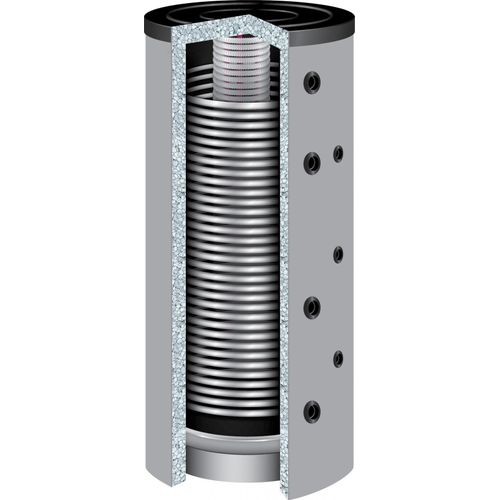 TWL Hochleistungs Hygiene Kombispeicher KEH-500 1 Wärmetauscher Heizung