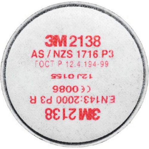 3M Partikelfilter mit Aktivkohle 10 Stk