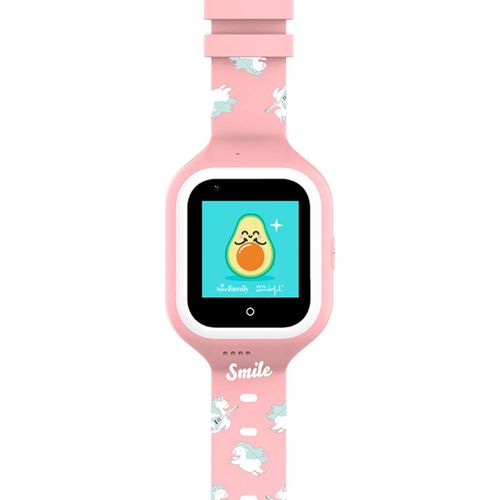 Iconic Plus 4G Kinder Smartwatch in Rosa - Mr. Wonderful Armband für die kleinen Trendsetter