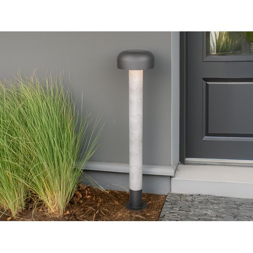 LED Wegeleuchte Betonoptik Anthrazit zur Gartenbeleuchtung, Terrassenbeleuchtung