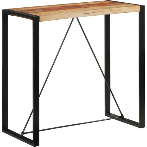Bartisch 110x55x110 cm Altholz Massiv, Esstische DesignMöbel